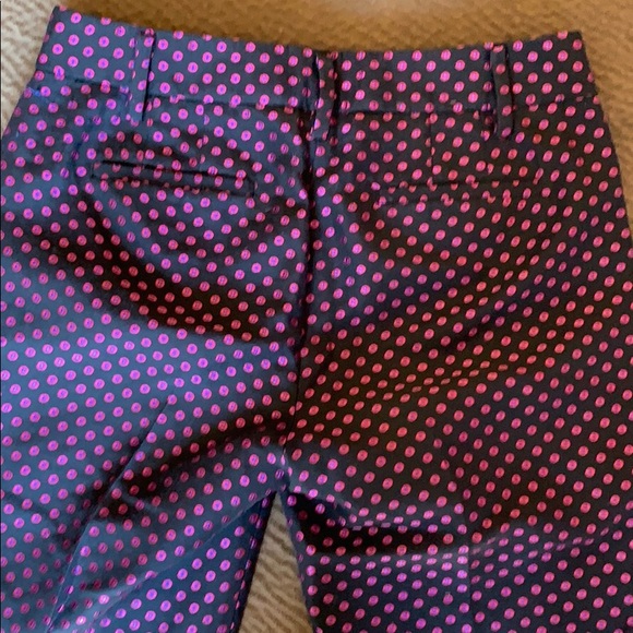 J Crew skimmer city dot mod jacquard crop ankle - Picture 6 of 8